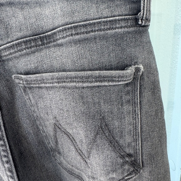 Mother Denim The Rambler Ankle Jeans - Bars & Phrases (Grey) - Picture 3 of 12